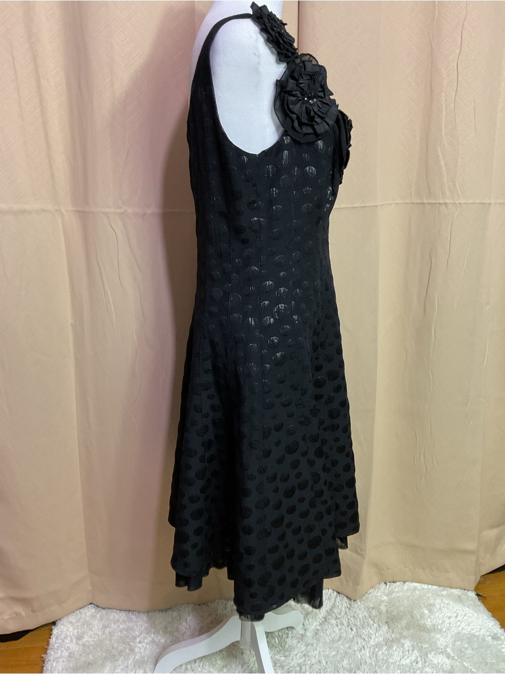 WD.NY ( Warren Dalton New York ) Vintage Style Cocktail Dress - Picture 5 of 12